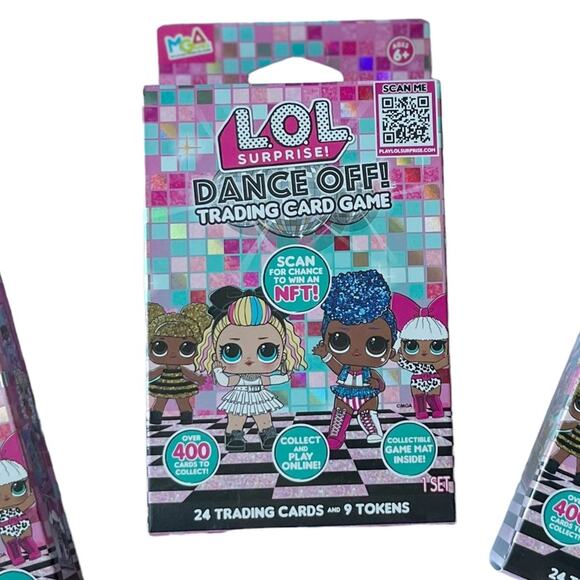 L.O.L Surprise Dance Off Trading Cards Game, Collectable Tokens, Lot of 3 Boxes - Picture 5 of 6